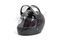 Шлем CONCORD XZF01 чёрный глянцевый ОДНОЦВЕТНЫЙ "S,M,L,XL,XXL" (интеграл)