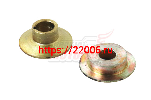 Шкив Буран крыльчатки (маленький) (под "тайговский" ремень) (в комплекте 2 полушкива)