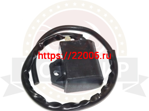 Катушка зажигания скутер  50 см3  АD50 (FT50QT-4, -10, -18) (2 конт.) (НАБОР) фото 2