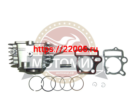 Цилиндр в сборе 1Р54FMI Шторм 54 мм с УХОМ (цилиндр+поршень+ палец 14мм.+кольца)