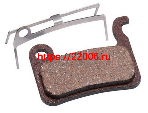 Колодки тормозные на дисковый тормоз, DS-17 органич.(Shimano XTR M975, M966,M965, XTM775, M765)VB122
