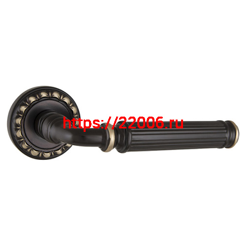 Ручка Punto (Пунто) раздельная BELLAGIO MT OBL-20 античный черный