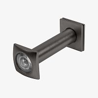 Глазок Fuaro (Фуаро) дверной, оптика пластик DV-Q 4/130-70/Z GR-23 графит