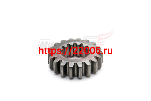 Шестерня редуктора МБ-2, МБ-23 "Нева" Z18 (шлицы внутри)(005.47.0206-01)