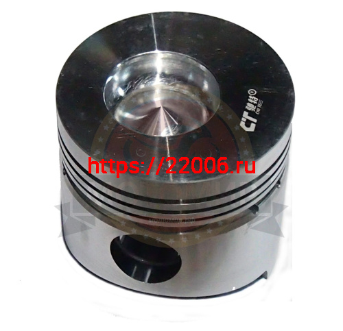 Поршень R190 МБ-10Д 90 мм в сборе (с круглой выемкой под дл.форсунку) фото 2