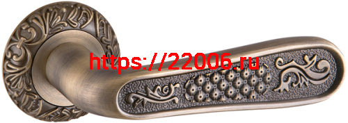 Ручка Fuaro (Фуаро) раздельная VIRGINIA SM MAB-6 темная бронза