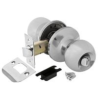 Ручка Fuaro (Фуаро) защелка DK672/BL CP-BK (672/BL CP-B) ( фик.) хром