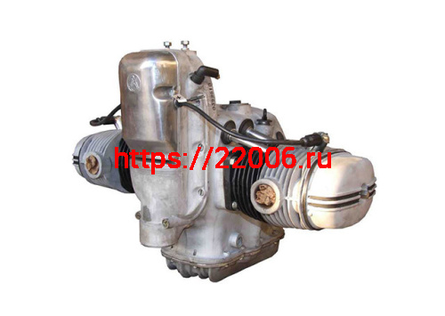 Двигатель 650см3 Урал (карбюратор+генератор+патрубки карбюратора+КПП+фильтр) реставрация