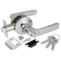 Ручка Punto (Пунто) защелка DK626 CP-ET (6026 CP-E) (кл./фик.) хром