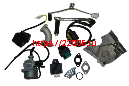 Двигатель 4т. 110 см3 (Марк. 39) (1P52, 152FMH) Альфа, Задиак (С110), тюнинг, по кругу Юп фото 4