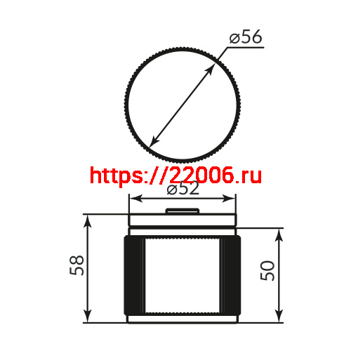 Ручка Punto (Пунто) раздельная R.ARC.R52.MOTIV SN-3 мат.никель фото 2