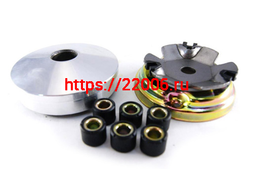 Вариатор спортивный Honda AF18 (d-12) в сборе (палец, пружины сцепления, ролики 5/7/9 гр.) TMMP