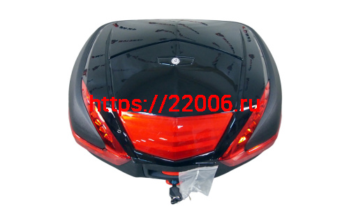 Кофр багажный мото задний CIGNA E-68 48л черный