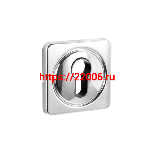 Накладка Fuaro (Фуаро) на цилиндр ESC.C.MSC/K.62 CP-8 хром (1 шт.)