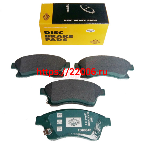 Колодки торм.перед. (TDB0540) OPEL ASTRA J/CHEVROLET CRUZE/Orlando /AVEO (T300)