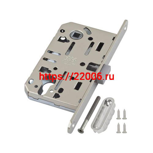 Корпус AGB (АГБ) замка магнит. под цил. MEDIANA POLARIS B06103.50.06.567 с отв. планкой B02402.05 (ник) фото 2