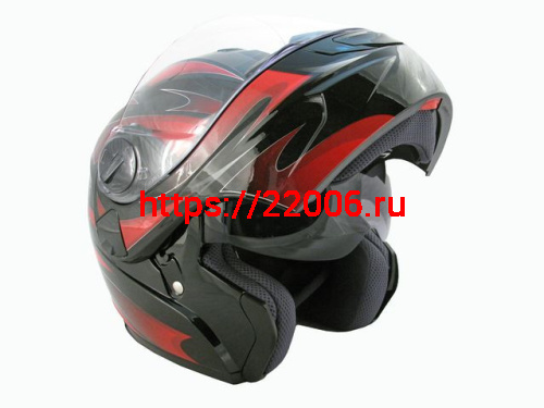 Мотошлем THH T-797 №1 black/ red (M)