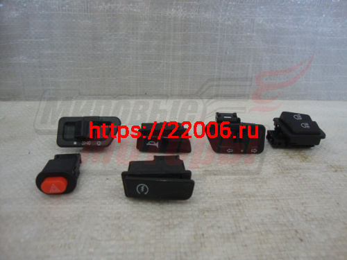 Переключатели руля (кнопки) KINKER,RAVE,TEMPO,VIGO