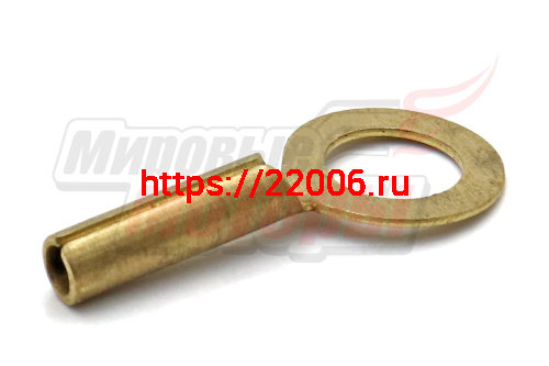 Переходник датчика температуры Буран (под свечу зажигания D14, латунь)