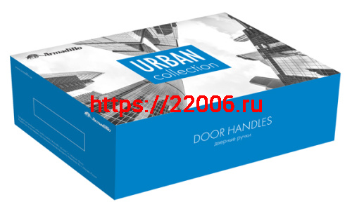 Ручка Armadillo (Армадилло) раздельная AJAX USQ1 SN/CP-3 Мат никель/хром фото 3