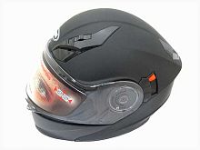 Мотошлем YM-927 черный матовый (L)