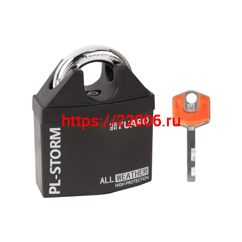 Замок Fuaro (Фуаро) навесной PL-STORM-3660 4 key (дисковый ключ)
