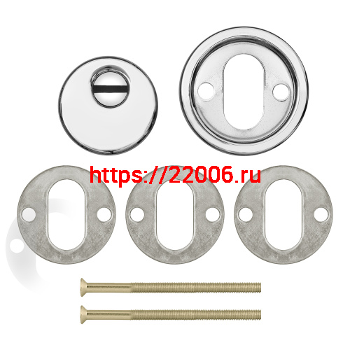 Накладка Fuaro (Фуаро) DEF.RLR/R-EXT.6617 CP-8 хром фото 4