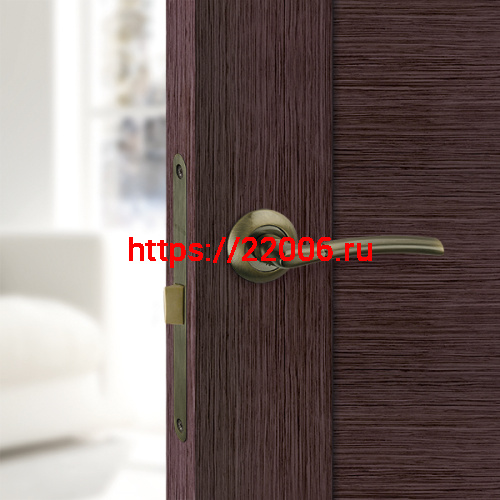 Ручка Punto (Пунто) раздельная ARDEA TL/HD ABG-6 зеленая бронза фото 3