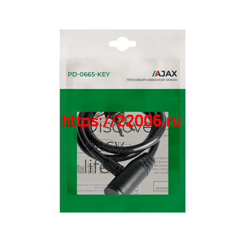 Замок Ajax (Аякс) навесной PD-0665-KEY фото 2