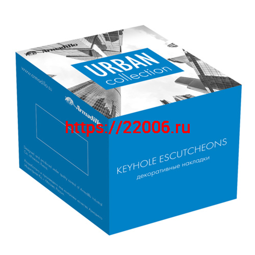 Накладка Armadillo (Армадилло) под цилиндр ET.R.URB52 (ET URB) АВ-7 бронза фото 2