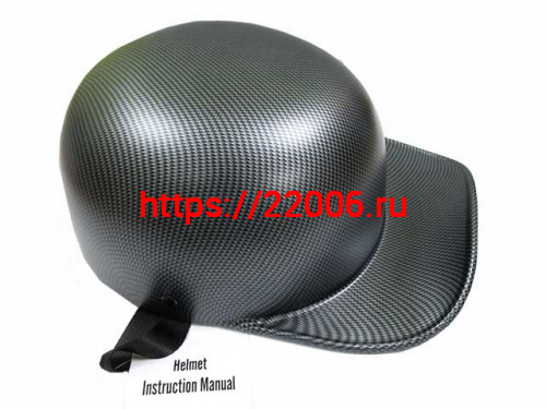 Мотошлем кепка (карбон) (L)