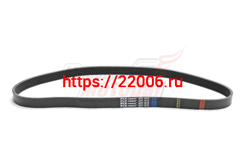Ремень поликлиновый PIX Citroen C4, Peugeot 307, Nissan Note, Micra, Skoda Superb, Yeti (6PK-1070)