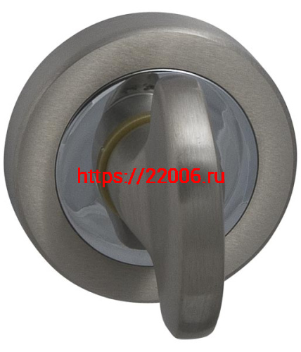 Ручка MBC (МБС) поворотная Venus 6х75мм (МАТОВЫЙ НИКЕЛЬ/ХРОМ) , с отв. частью