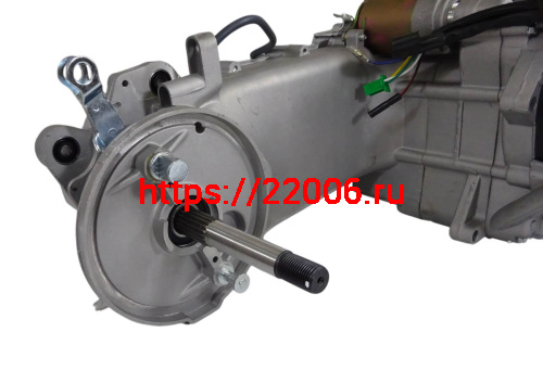 Двигатель скутер 4х такт. GY6-150 157QMJ 150 см3 19 шл. фото 6