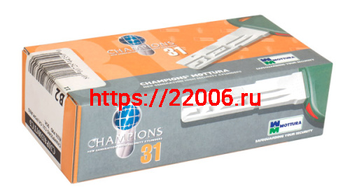 Цилиндровый Mottura (Моттура) механизм C31D363601C5 (72 мм/31+10+31), МАТ.НИКЕЛЬ фото 2