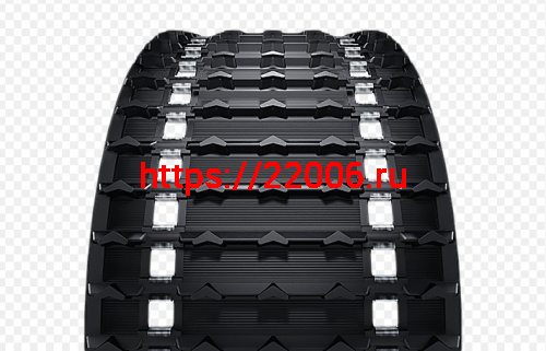 Гусеница Рыбинка шаг 50,5 кол. шагов 48, Ш380хД2424 (ЛГБ 003 000 13)