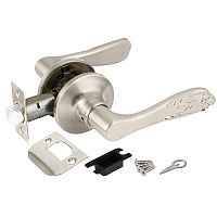 Ручка Punto (Пунто) защелка DK633 SN-PS (6033 SN-P) (без фик.) мат. никель