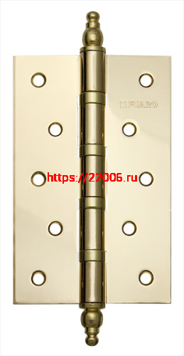 Универсальная петля Fuaro 4BB/E 150x95x3 PB «латунь»