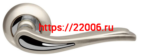 Ручка Armadillo (Армадилло) раздельная Octan LD64-1SN/CP-3 матовый никель/хром