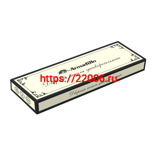 Петля Armadillo (Армадилло) универсальная Castillo CL 500-A4 102x76x3,5 ABL-18 Темная медь фото 2