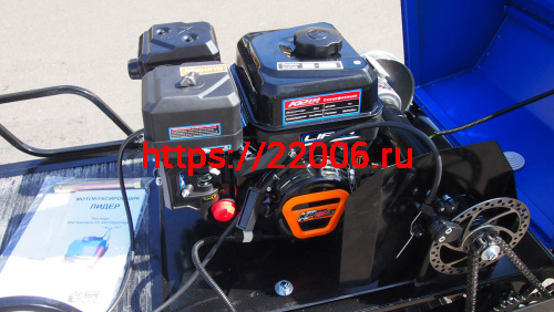 Мотобуксировщик компактный ЛИДЕР-СИГМА-1, 8+ л.с. без лыжного модуля TAV2-40 фото 7