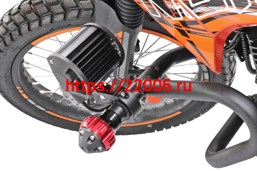 Мотоцикл KAYRO ENDURO 250cc "NOMAD" (ZS172FMM-3A, торм.пер/зад.диск, универс. покрышки пер. 90/90-19, зад 120/90-18)ПТС ОРАНЖЕВЫЙ фото 3