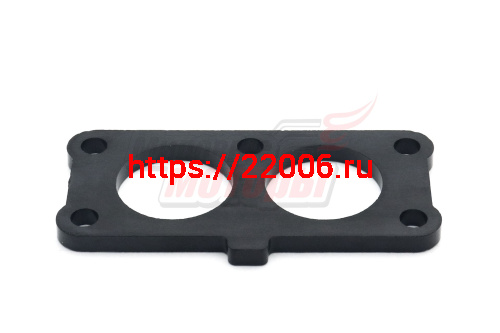 Проставка карбюратора (теплоизолятор) 2V80F для 2х карбюраторов (16120-A2412-0001) (LIFAN оригинал)