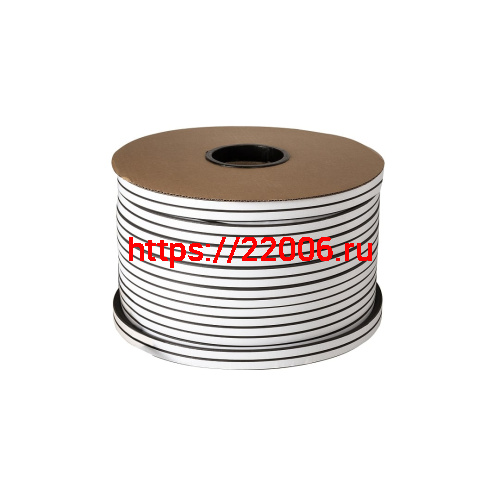 Уплотнитель Fuaro (Фуаро) самоклеящийся ADH/D-12x10mm, BLACK черный 150m фото 2