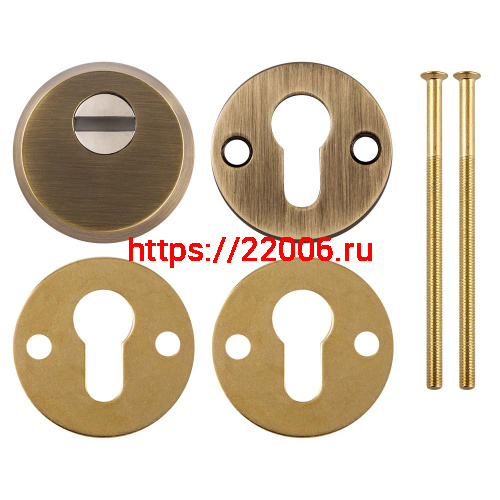 Накладка Punto (Пунто) DEF.SH-al/R-EXT.5513 (A5513) тех упаковка, винт M5x90 AB бронза