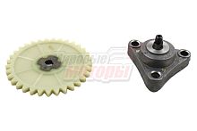 Насос масляный в комплекте с шестерней 139QMB (GY6-50-80) (шестерня 33 зуба)