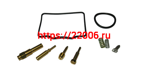 Ремкомплект карбюратора Альфа Задиак (прокл. попл.камеры+жиклеры без попл.)