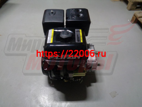 Двигатель LIFAN  9 л.с. 177F-DR(6,6 кВт) с автоматическим сцеплением и понижающим редуктором 2:1,с электростартером, вал D22