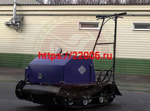 Мотобуксировщик компактный ЛИДЕР-СИГМА-1Е, 8+ л.с. без лыжного модуля с электростартером  TAV2-40 фото 4