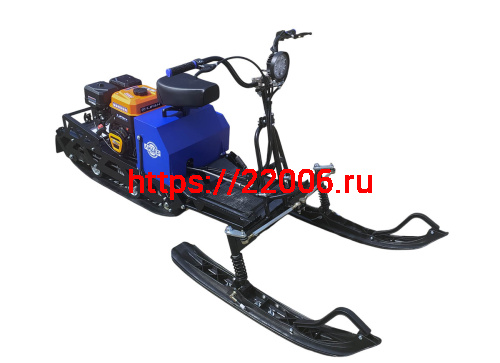 Мотобуксировщик компактный с лыжным модулем ЛИДЕР-ДЕЛЬТА-3, CVTL (+Фара) 10 л.с., TAV2-40,, РЕВЕРС